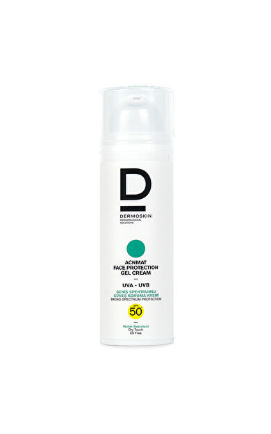 Dermoskin Acne Mat Spf50+ Güneş Koruyucu Jel Krem 50 ml
