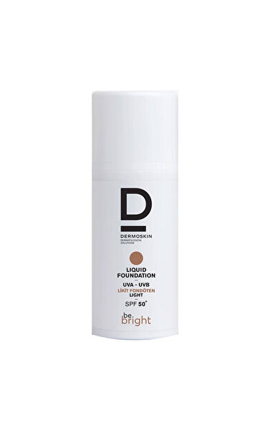 Dermoskin Be Bright SPF50+ Likit Fondöten 33ml - Light