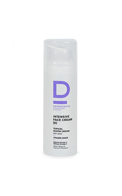 Dermoskin Intensive Face Cream D Topical Biotin Cream (Kuru Ciltler) 50 ml