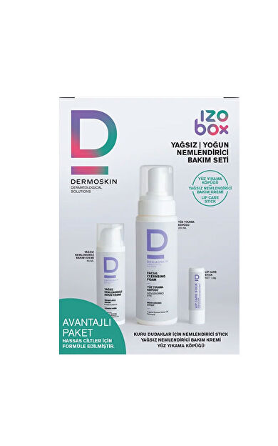 Dermoskin Izobox Yağsız Yoğun Nemlendirme Bakım Seti