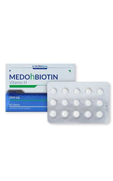 Dermoskin Medohbiotin Biotin 2,5mg 120 Tablet
