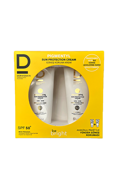 Dermoskin Pigmentyl Sun Protection SPF50+ Cream 75ml | İkili Paket