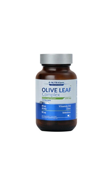 Nutrafarm Olive Leaf Complex Takviye Edici Gıda 60 Kapsül