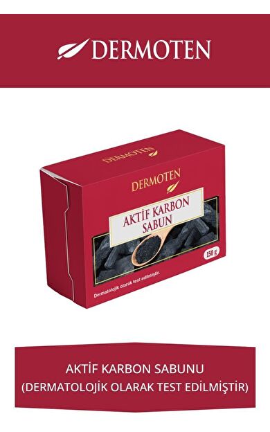Dermoten Aktif Karbon Sabun 150 gr