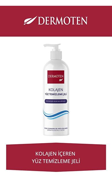 Dermoten Kolajen İçerikli Yüz Temizleme Jeli