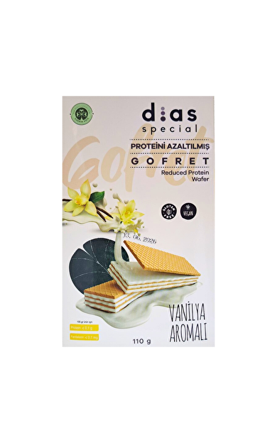 DİAS SPECİAL Sade Gofret 110g (Vanilyalı)