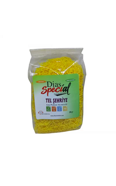 DİAS SPECİAL Düşük Proteinli Tel Şehriye 250g