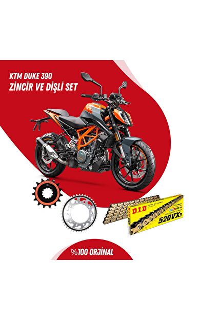 KTM DUKE 390 13-23 DID VX3 GOLD ZİNCİR DİŞLİ SET DIDKMP027