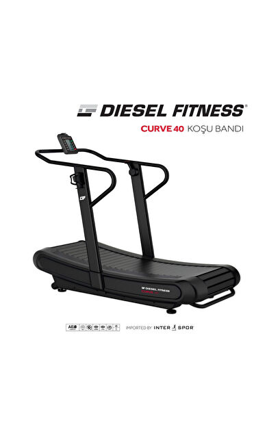 Diesel Fitness Curve 40 Koşu Bandı - Siyah