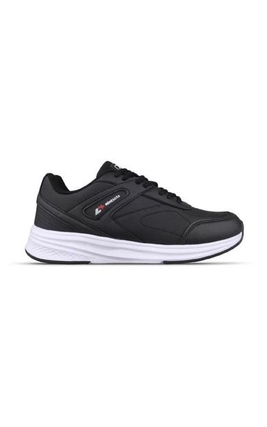 Mp 242-1256 Siyah Beyaz Unisex Bağcıklı Spor Ayakkabı