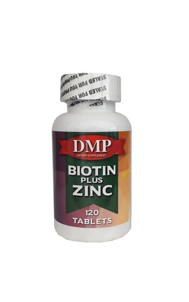 Dmp Biotin Plus Zinc 120 Tablets