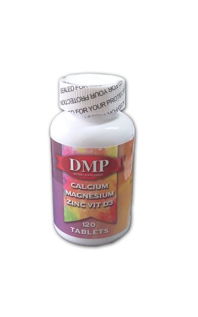 DMP Calcium Magnesium Zinc Vit D3 120 Tablet