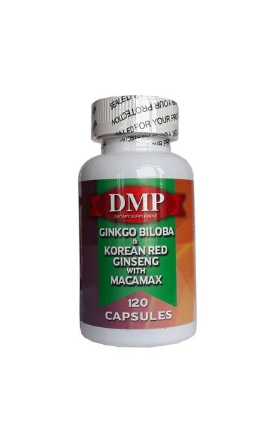 Dmp Ginkgo Biloba Korean Red Ginseng With Macamax 120 Kapsül
