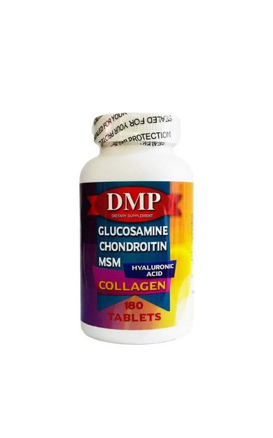 Dmp Glucosamine Chondroitin Msm Hyaluronic Acid Collagen Tablet 180 lik