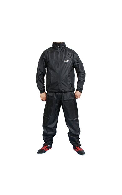 DO-SMAI Termal Sauna Eşofmanı Te860 - Siyah