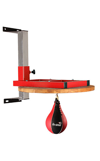 DO-SMAI Yükseklik Ayarlanabilir Punchingball Seti Pencikbol Topu Hız Refleks Seti DY515 - Kırmızı