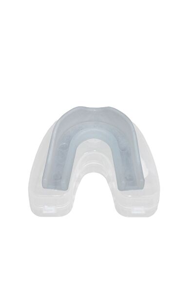 DO-SMAI Koruma Kutulu Boks Kick Boks Basketbol Silikon Dişlik Ko380 - Beyaz