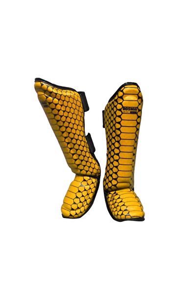DO-SMAI Dövüş Sporları Profesyonel Ayak Koruma Seti Dosmai Ko446-s - Sarı - Sarı