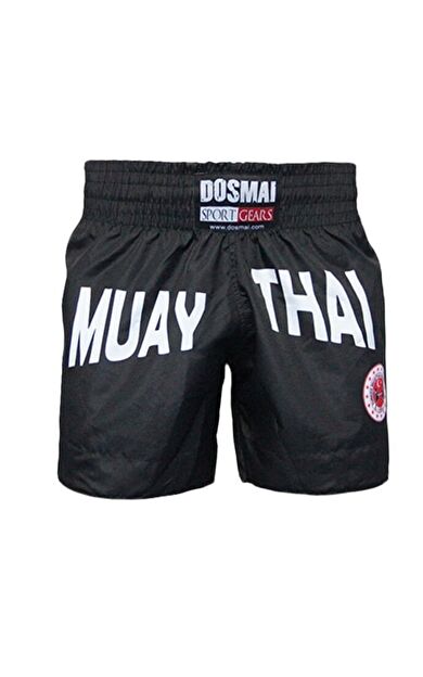 DO-SMAI Dijital Baskılı Muay Thai Müsabaka Şortu Mts251 - Siyah