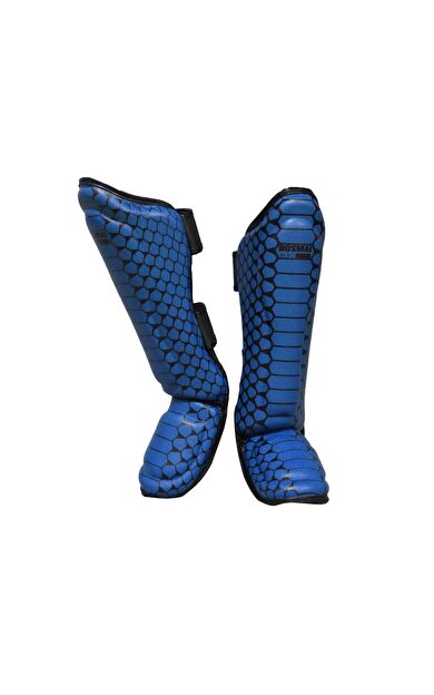 DO-SMAI Dövüş Sporları Profesyonel Ayak Koruma Seti Dosmai Ko446-xl - Mavi - Mavi