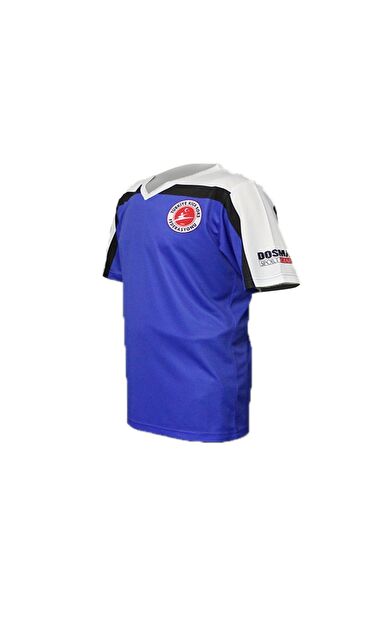 DO-SMAI Dijital Baskılı Semi Contact Fitness Boks Muay Thai Antrenman Tişörtü Spor T-shirt Kbt826 - Mavi