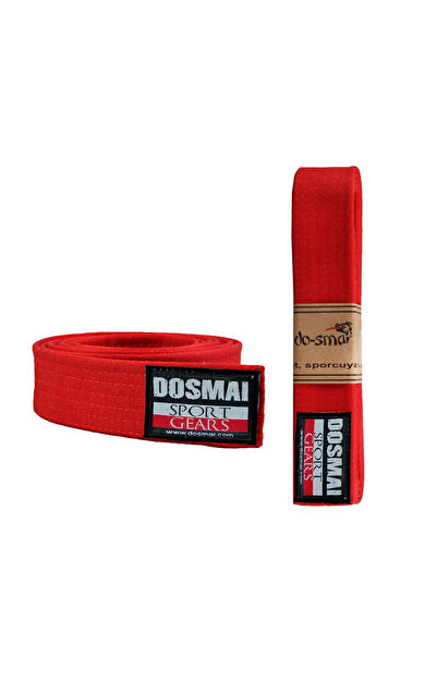 DO-SMAI Dosmai Aikido Karate Tek Dolama Kuşak Tk245 - Kırmızı