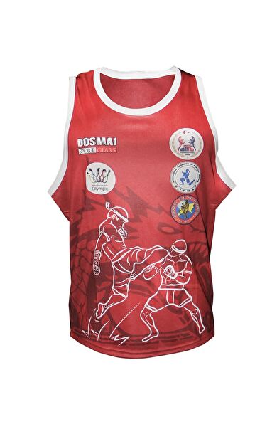 DO-SMAI Muay Thai Müsabaka Atleti Mt144 - Kırmızı