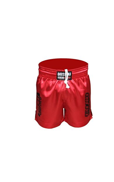 DO-SMAI Kick Boks Fitness Boks Muay Thai Antrenman Şortu Spor Şort Kbs231 - Kırmızı