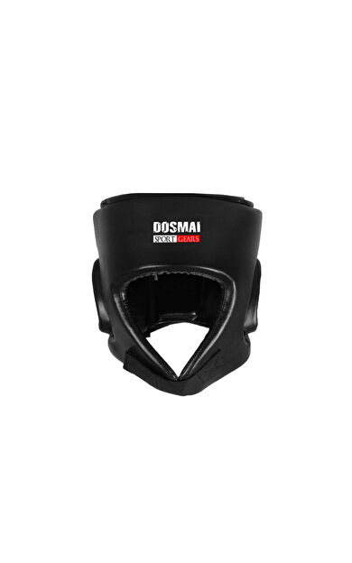 DO-SMAI Yüz Korumalı Kick Boks Muay Thai Maç Kaskı Ko370 - Siyah