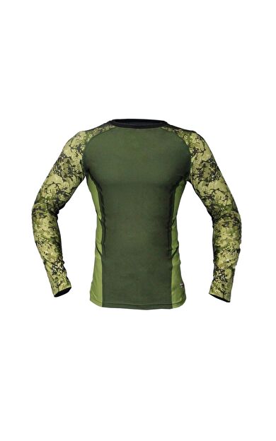 DO-SMAI Dijital Baskılı Uzun Kollu Long Sleeve Rashguard Spor Shirt Rg071 - Kamuflaj