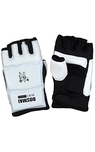 DO-SMAI Havlu Takviyeli Terletmeyen Taekwondo Eldiveni El287 - Beyaz