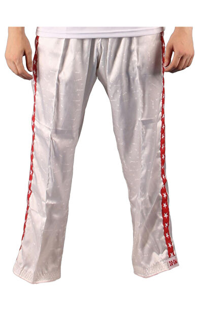 DO-SMAI Yıldızlı Kick Boks Wushu Pantolonu Pa145 - Beyaz Kırmızı