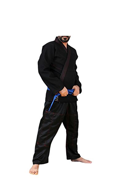 DO-SMAI Kuşaklı Serbest Dövüş Elbisesi Sb101 - Siyah