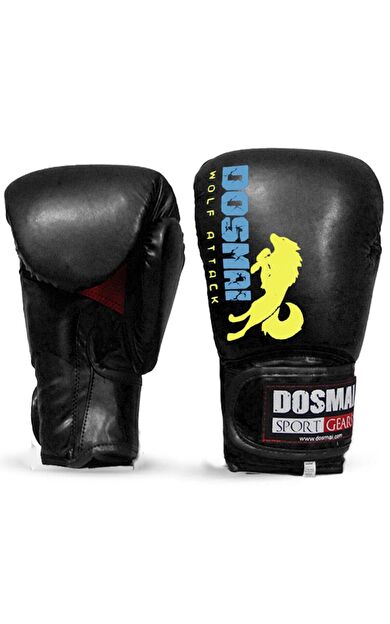 DO-SMAI Profesyonel Hava Alır Boks Kick Boks Eldiveni El344 - Siyah