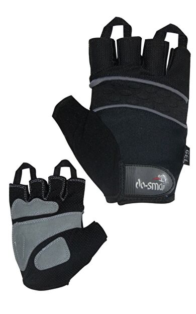 DO-SMAI Eagle Cırtlı Body Fitness Ağırlık Eldiveni Be214 - Siyah