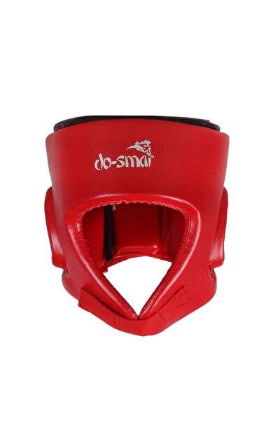 DO-SMAI Yüz Korumalı Kick Boks Muay Thai Maç Kaskı Ko370 - Kırmızı