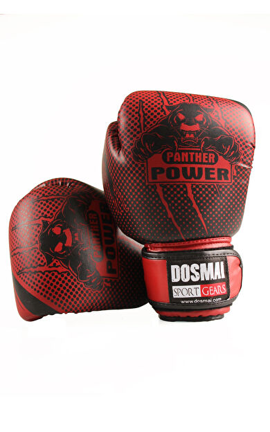 DO-SMAI Panther Power Boks Kick Boks Muay Thai Eldiveni El341 - Kırmızı