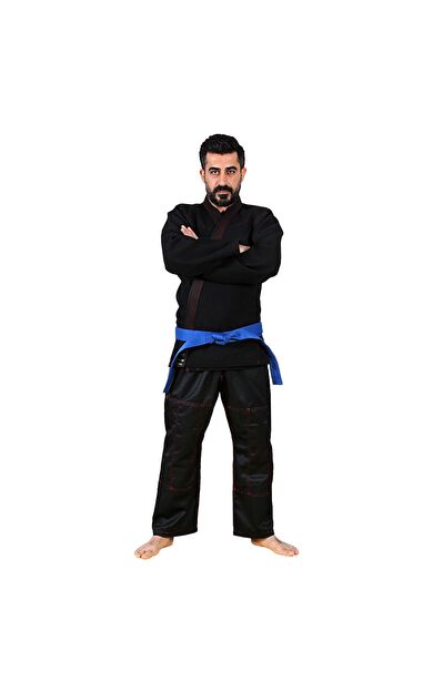 DO-SMAI Astarlı Profesyonel Jijutsu Elbisesi Sb102 - Lacivert