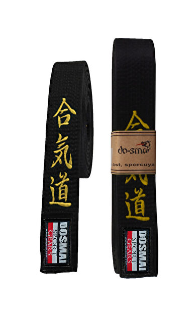 DO-SMAI Aikido Nakışlı Kuşak Ak258 Dosmai - Sarı