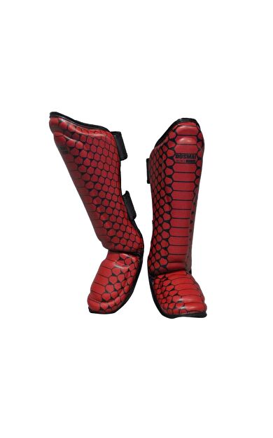 DO-SMAI Dövüş Sporları Profesyonel Ayak Koruma Seti Dosmai Ko446-m - Kırmızı - Kırmızı