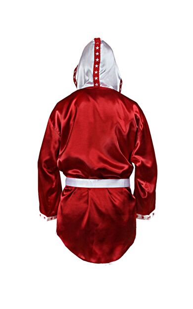 DO-SMAI Robado Boks Kick Boks Sporcu Maç Bornozu Ro135 - Kırmızı