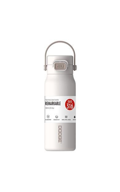 Dodge Çelik Termos Matara 580Ml Beyaz