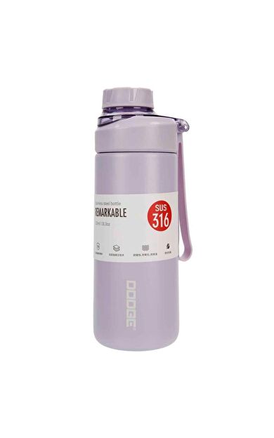 Dodge Fit Çelik Termos Matara 520Ml Mor