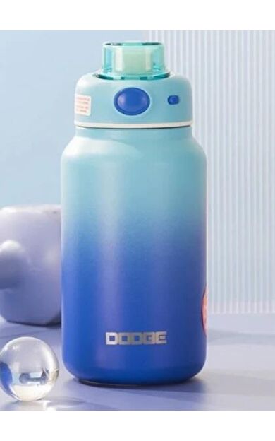 Dodge Intested Colors Çelik Termos Matara Çocuk 750Ml Mavi Lacivert