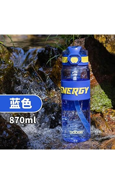 Dodge Su Matarası Tritan Mavi 870Ml