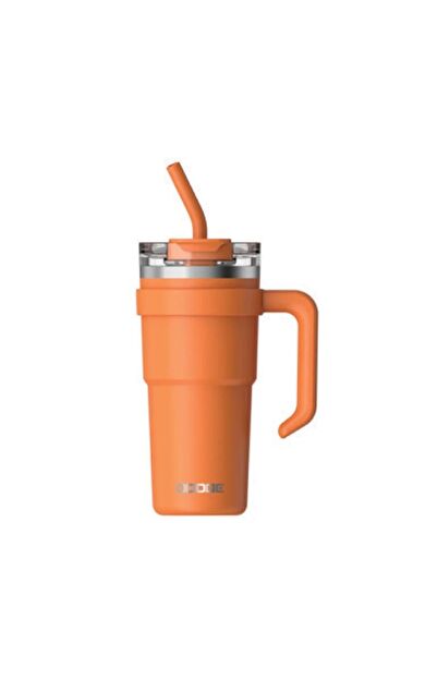 Dodge Trekking Çelik Termos Mug 750Ml Turuncu