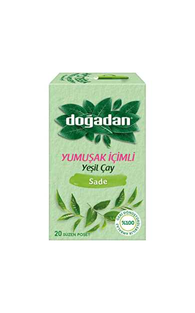 DOĞADAN Yeşil Çay Yumuşak İçimli 20'li