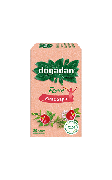 DOĞADAN Form Çayı Kiraz Saplı 20'li