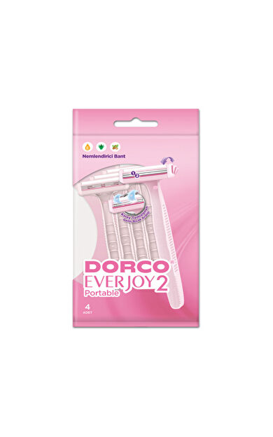 Dorco Everjoy 2 Portatable Tıraş Bıçağı 4'Lü Poşet