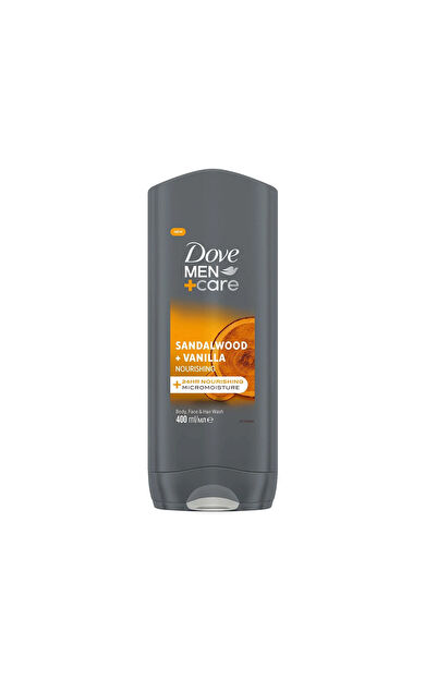 Dove Men Care Sandalwood & Vanilla Besleyici Duş Jeli 400 Ml